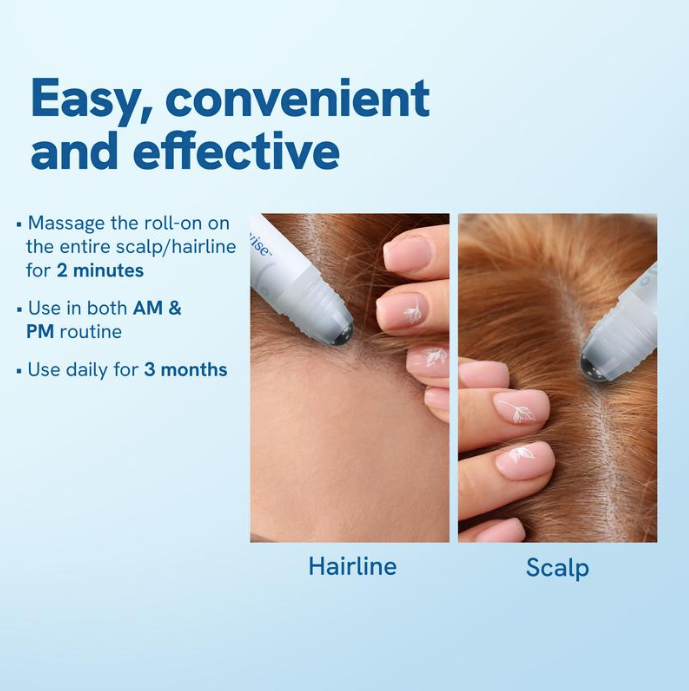 Advanced Hair Growth Roll-On Serum.