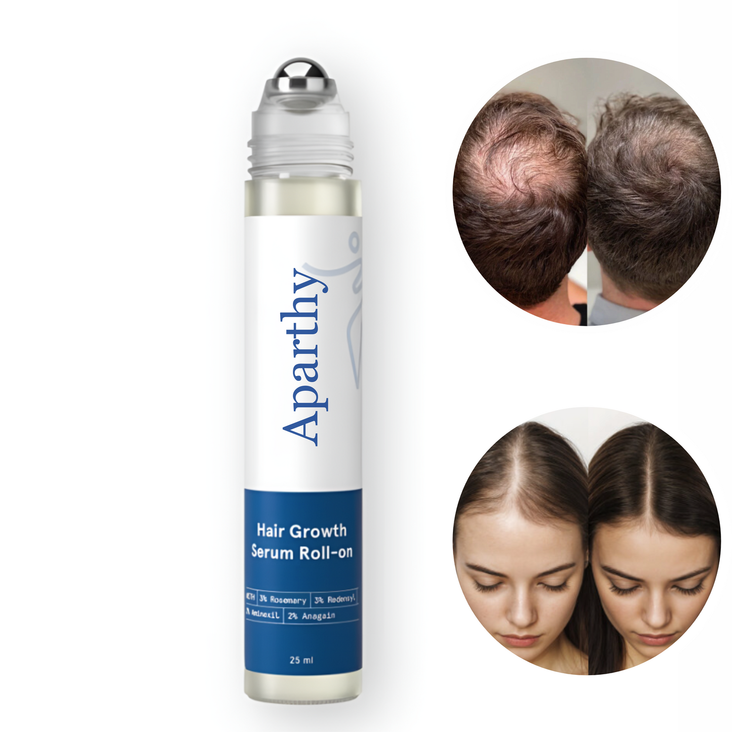 Advanced Hair Growth Roll-On Serum.