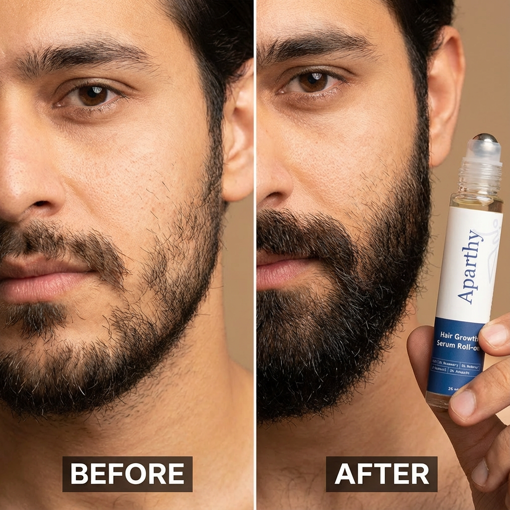 Aparthy Beard Growth Roll on Serum