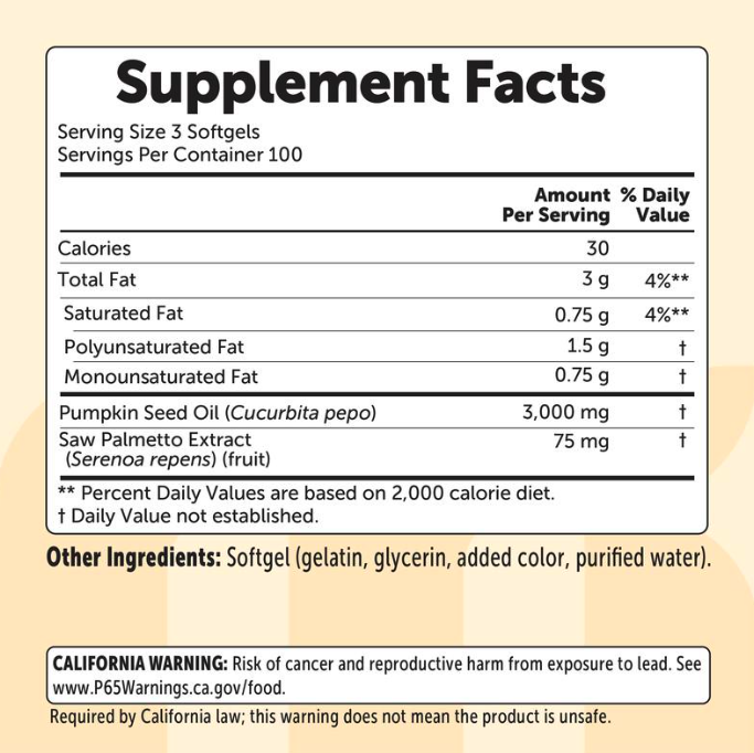 Pumpkin Seed Oil