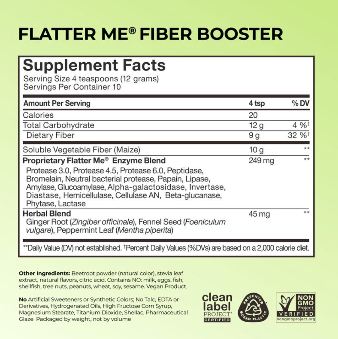 Flatter Me Fiber Booster