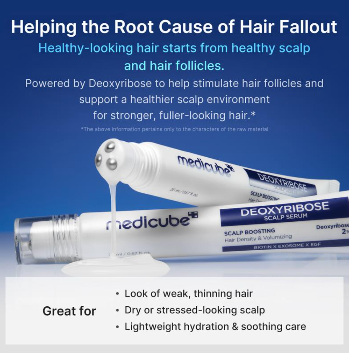 Deoxyribose Scalp Serum