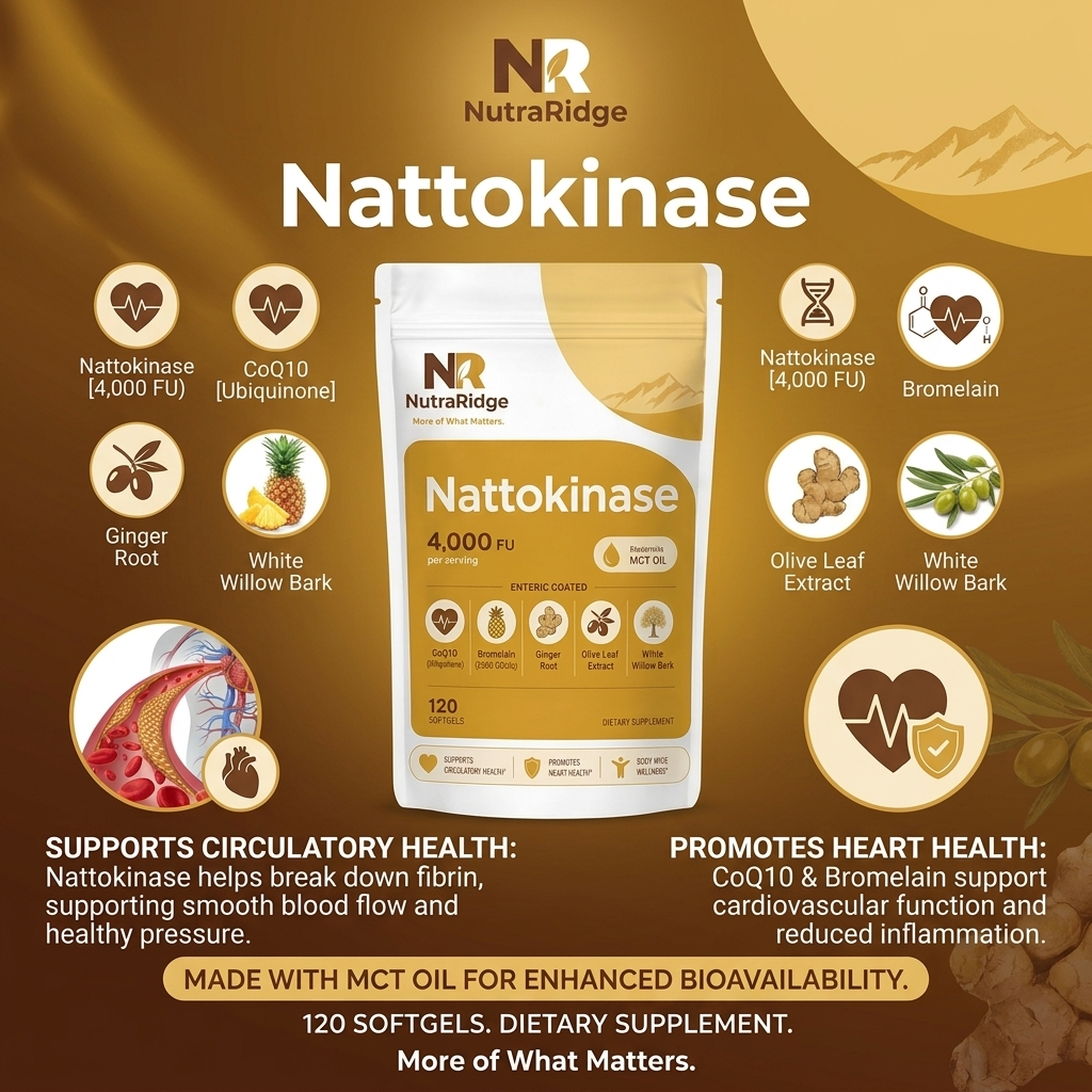 Nattokinase 10,000FU Complex