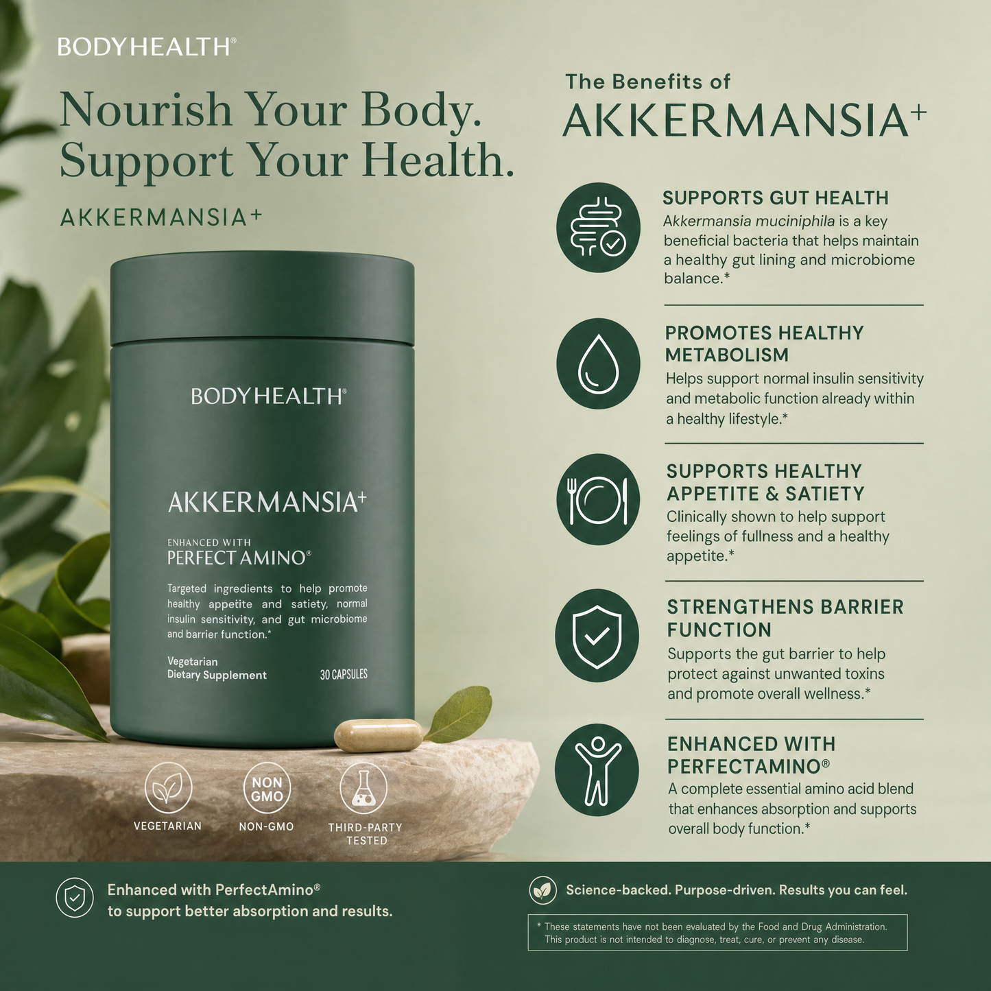 Akkermansia+ Probiotic Supplement